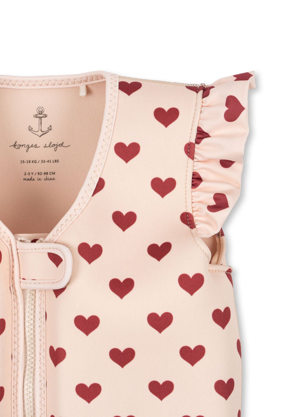 Konges Slojd | Zwemvest Avery | Amour Rouge - 5715681036259