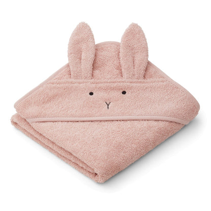 Liewood | Albert Rabbit Hooded Towel | Rose - 