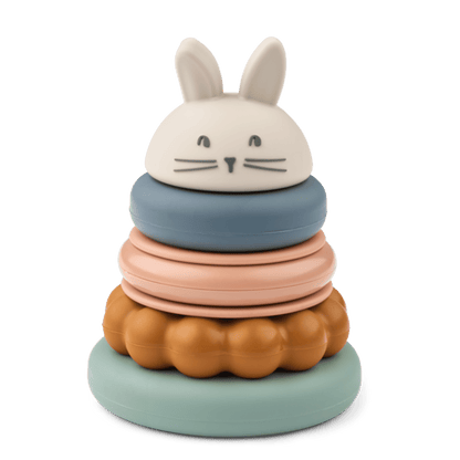Liewood | Donata Siliconen Stapeltoren | Sandy Multi Mix - 5715493491901
