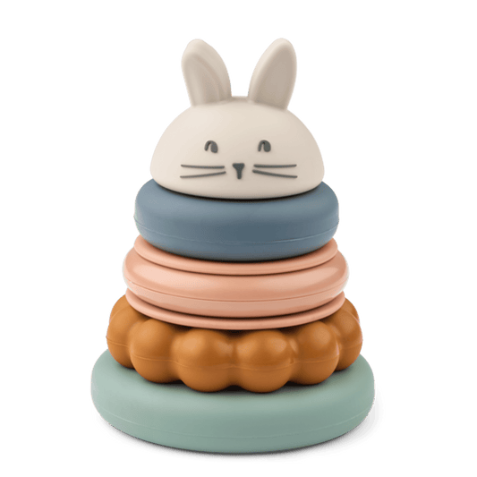 Liewood | Donata Siliconen Stapeltoren | Sandy Multi Mix - 5715493491901