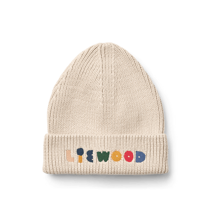 Liewood | Ezra Beanie | Sandy - 5715493482107