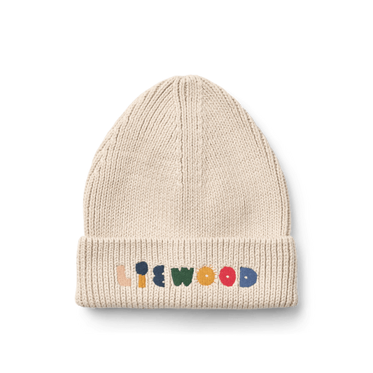 Liewood | Ezra Beanie | Sandy - 5715493482107