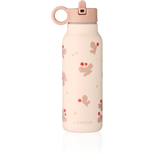 Liewood | Falk RVS Thermosfles Butterfly 350 ml | Apple Blossom - 5715493531096