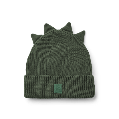 Liewood | Gina Dino Beanie | Hunter Green - 5715493483302