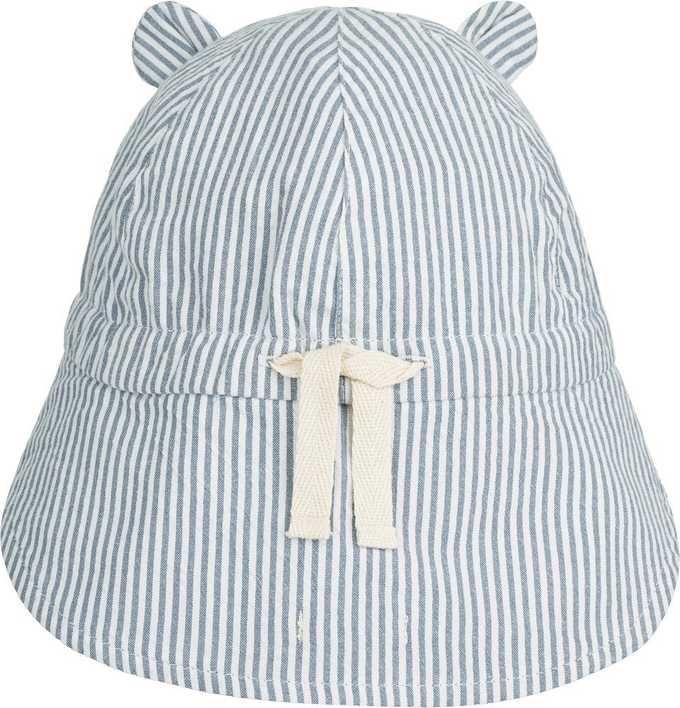 Liewood | Gorm Reversible Zonnehoedje | Blue Wave - 5715335243361