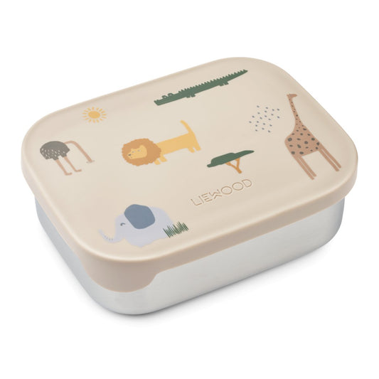 Liewood | Lunchbox Arthur | Safari Sandy Mix - 5715335026056