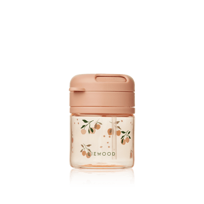 Liewood | Pavia Tritan rietjesbeker 280 ml | Peach/Sea Shell - 5715493432195