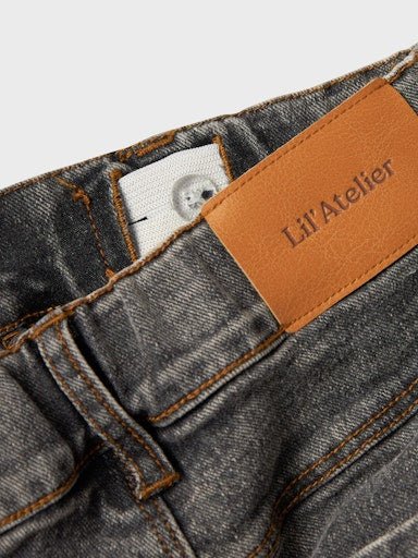 Lil' Atelier | Berlin Baggy Jeans | Lichtgrijs - 