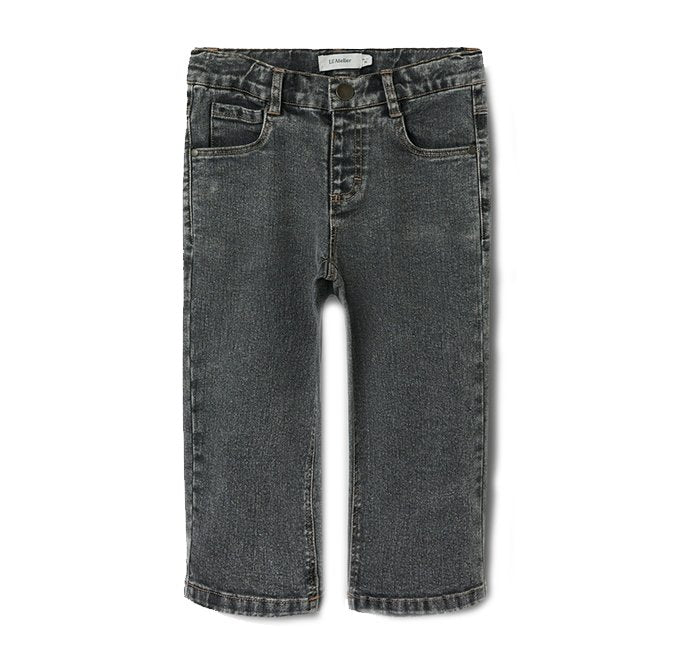 Lil' Atelier | Berlin Loose - Fit Denim Jeans | Lichtgrijs - 