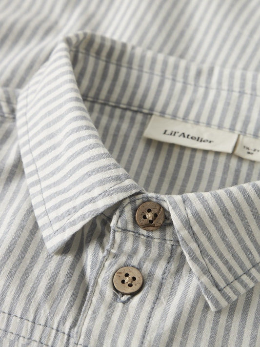 Lil' Atelier | Darko Loose Shirt | Coconut Milk - 5715830697669