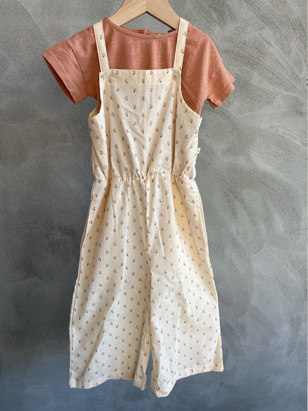 Lil 'Atelier | Famaja Loose Ancle Overall | Turtledove - 