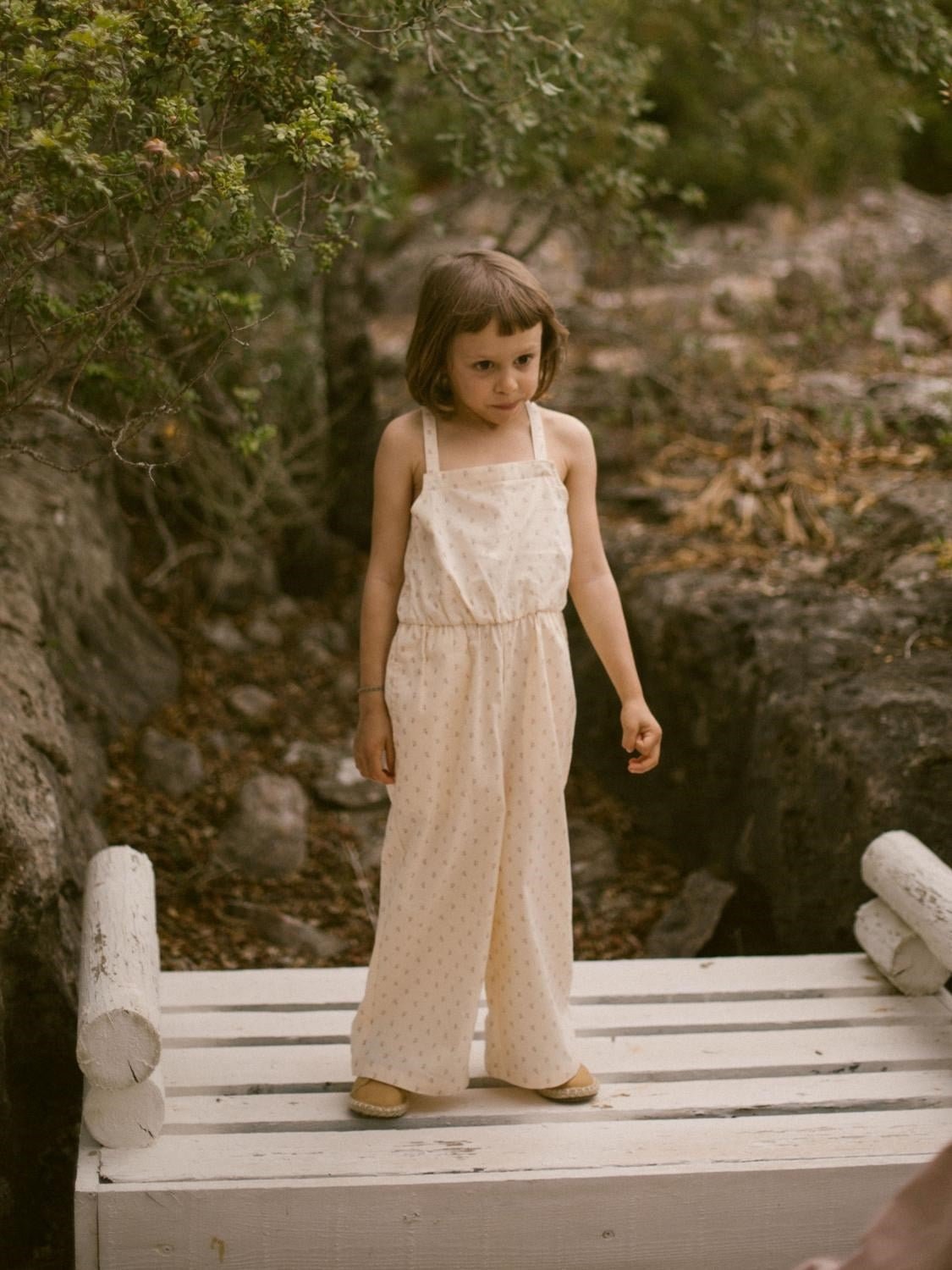 Lil 'Atelier | Famaja Loose Ancle Overall | Turtledove - 