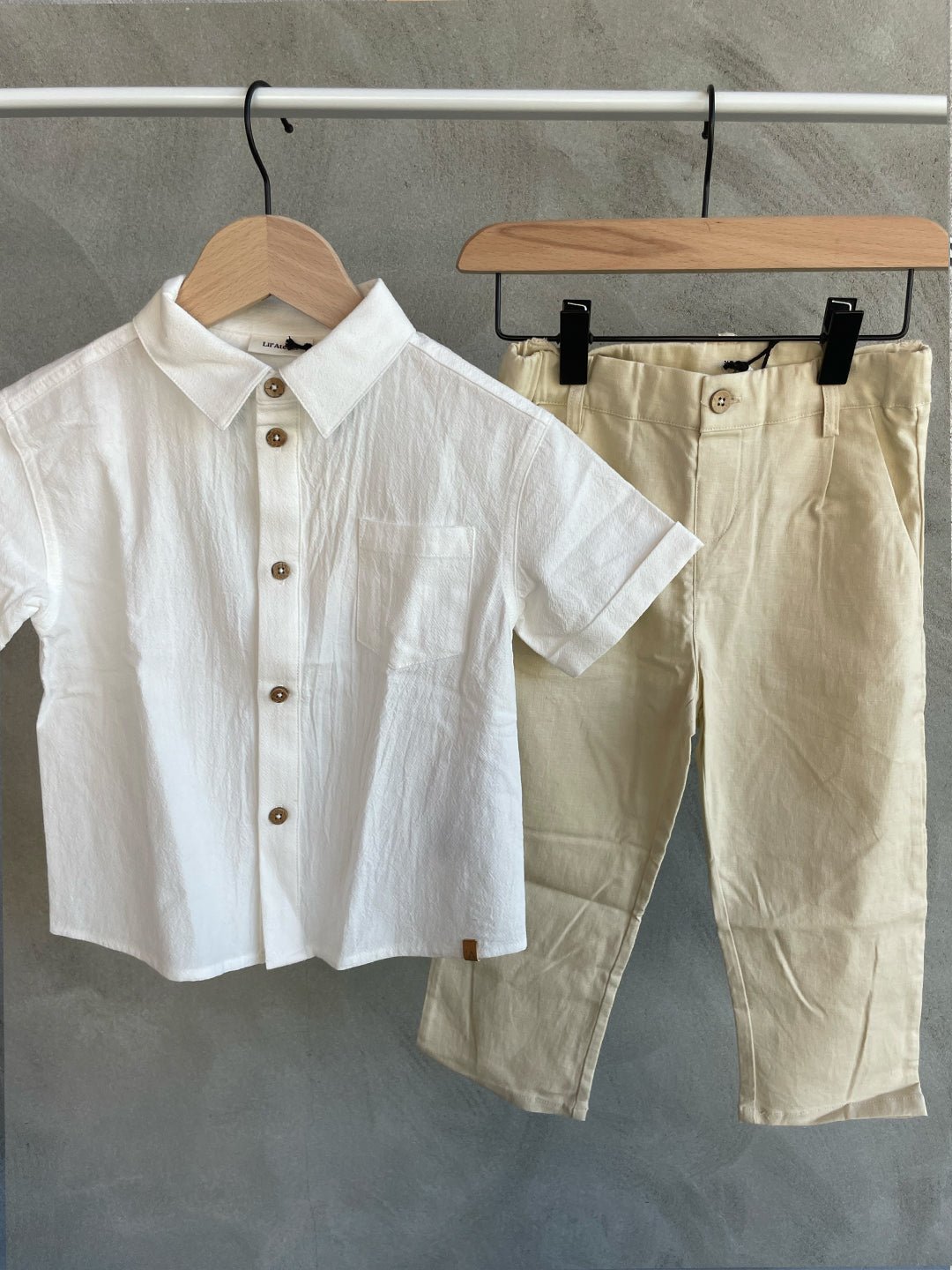 Lil 'Atelier | Felix Pants | Bleached Sand - 