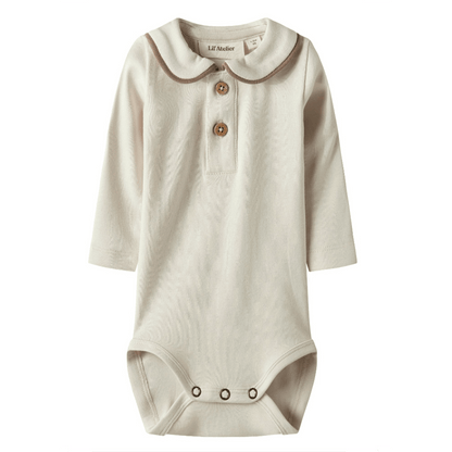 Lil' Atelier | Fundo Lio Romper | Turtledove - 5715730009241