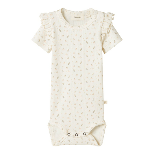 Lil' Atelier | Gago Kik Romper | Coconut Milk - 5715677609764