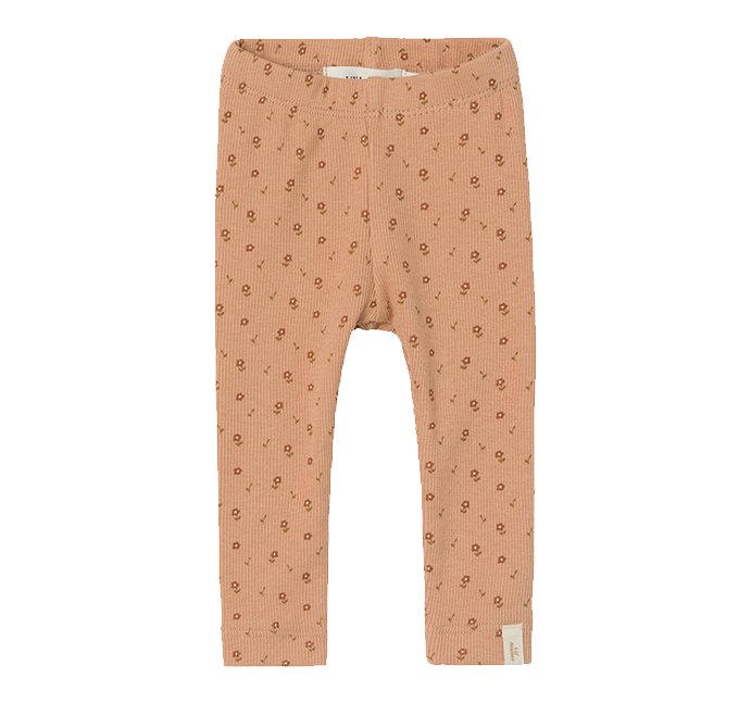 Lil Atelier | Gago Slim Legging Bloemenprint | Nougat - 