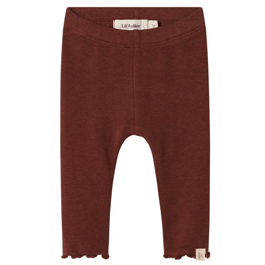 Lil' Atelier | Gao Fia Slim Legging | Hot Chocolate - 