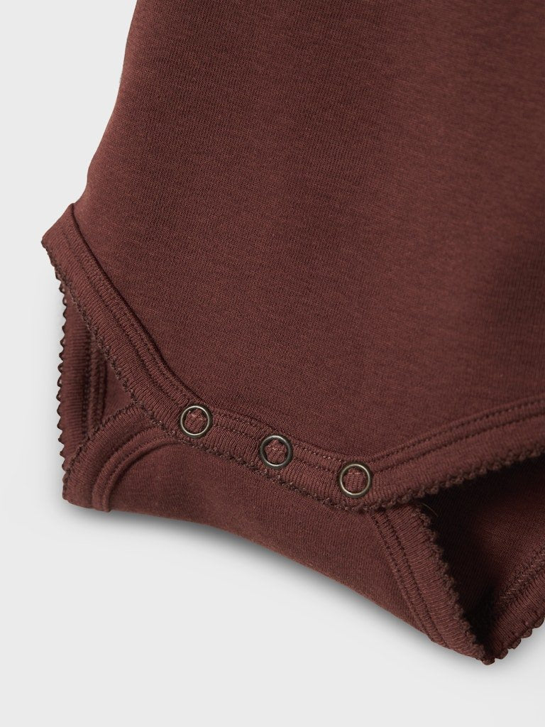 Lil' Atelier | Gayo Koj Romper | Hot Chocolate - 5715724385207