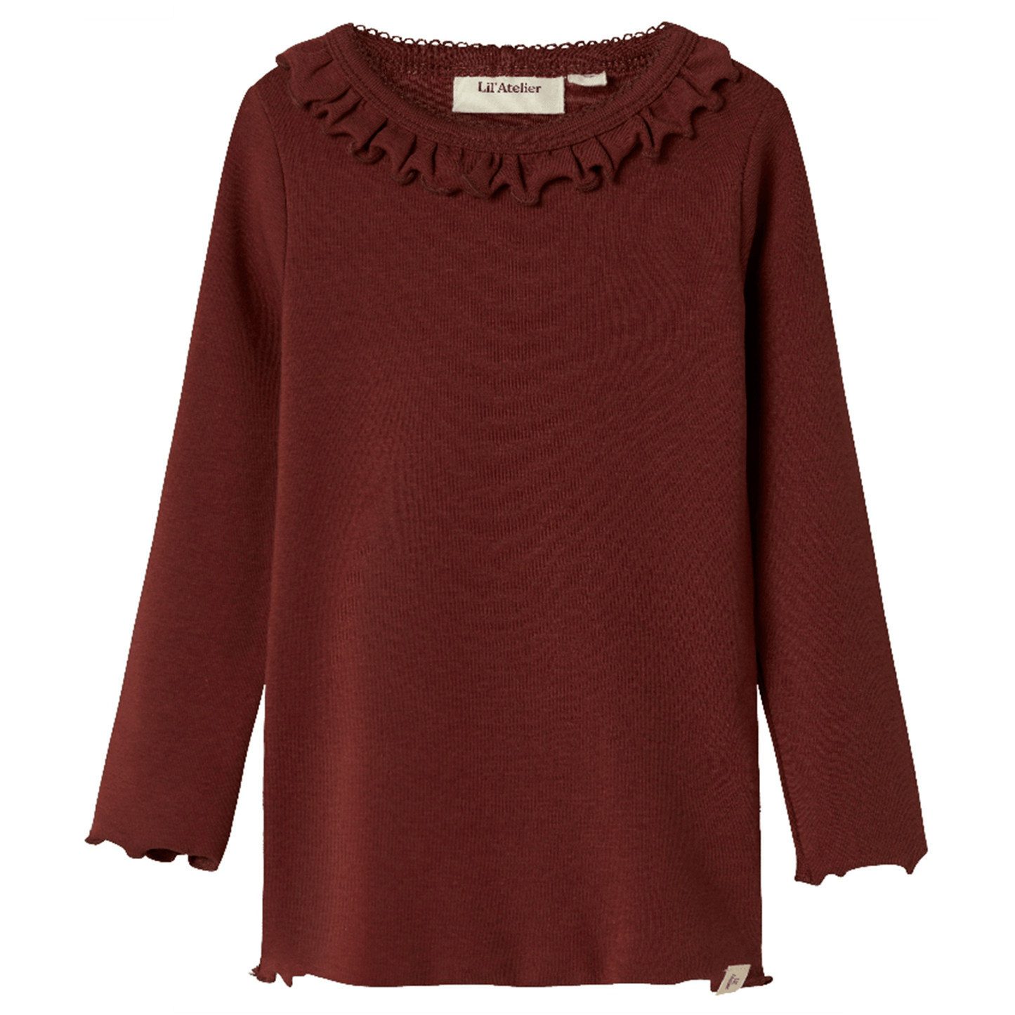 Lil' Atelier | Gayo Koj Slim Top | Hot Chocolate - 5715724391857