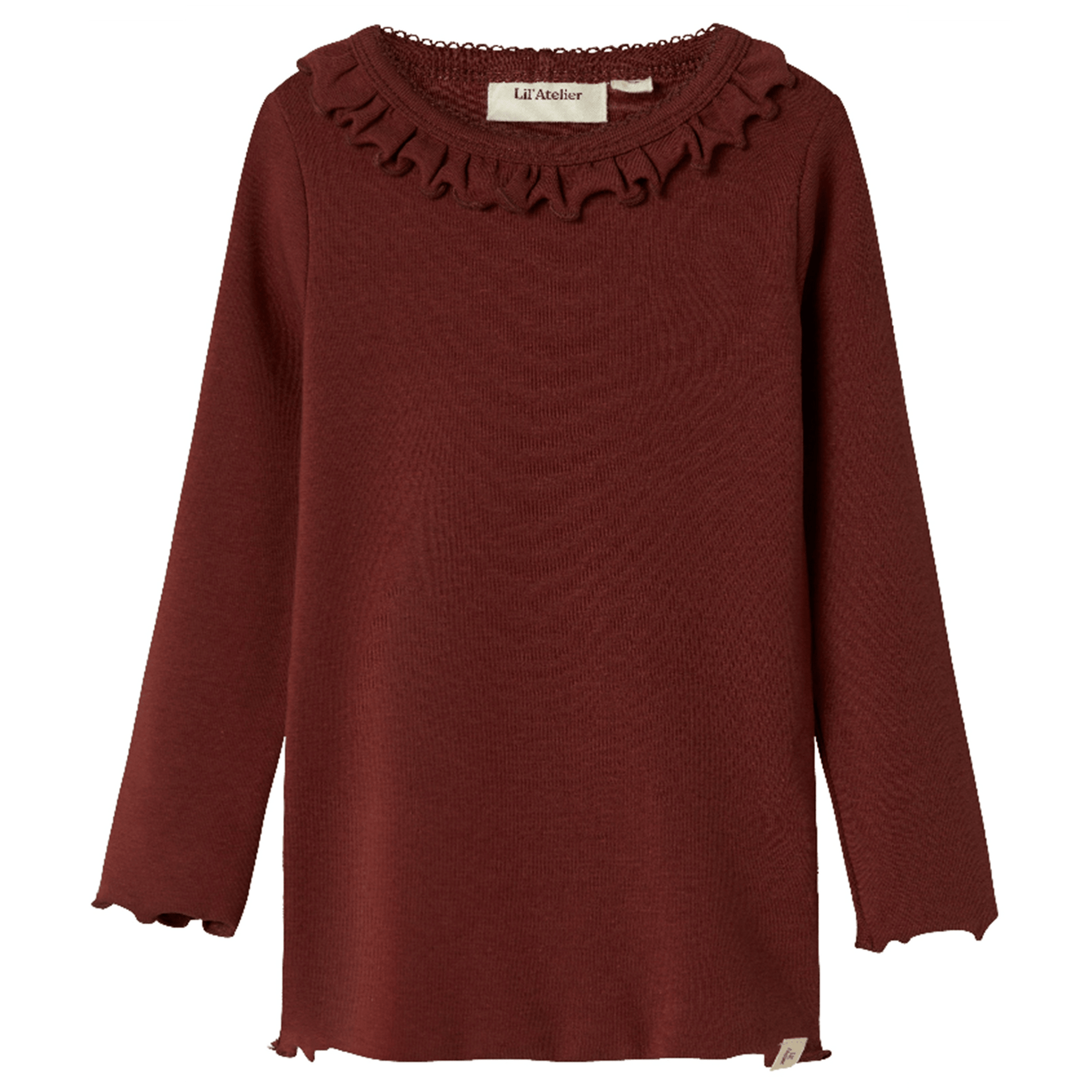 Lil' Atelier | Gayo Koj Slim Top | Hot Chocolate - 5715724391857