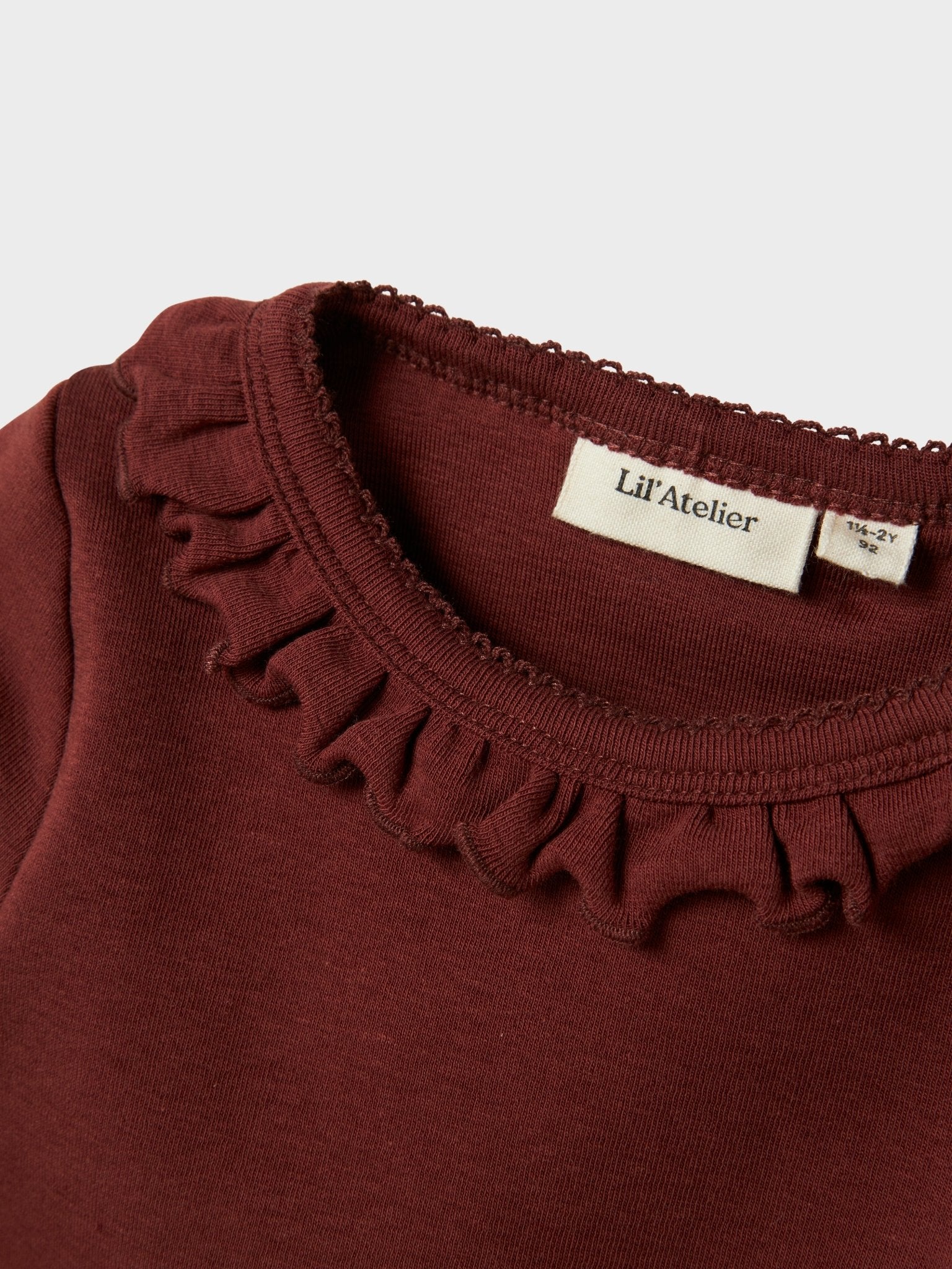 Lil' Atelier | Gayo Koj Slim Top | Hot Chocolate - 5715724391857