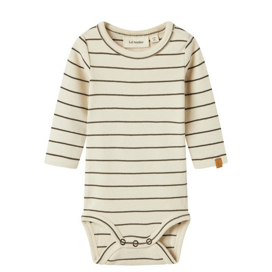 Lil' Atelier | Geo Lim Romper Slim Body | Turtledove - 5715719797831