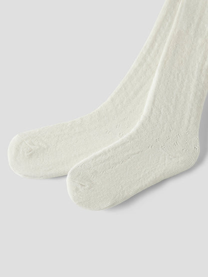 Lil' Atelier | Ilso Rug Pointelle Maillot | Turtledove - 5715732362726