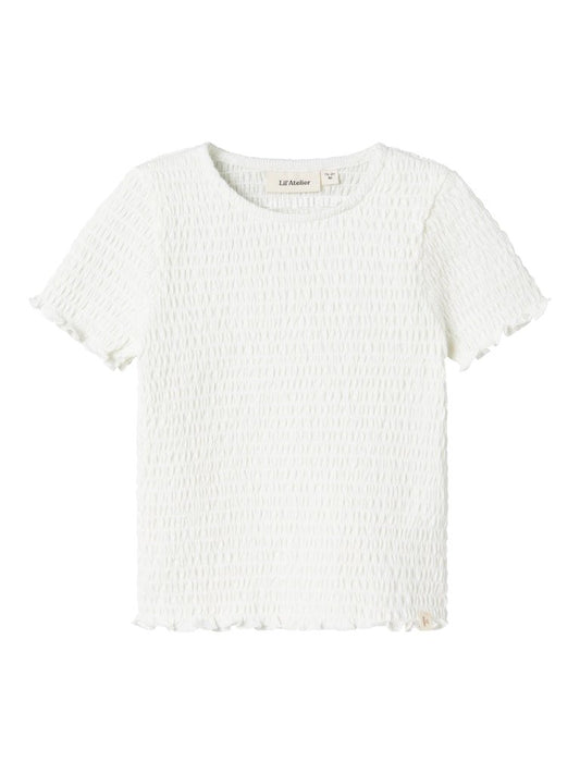 Lil' Atelier | Jacoba Slim Top | Coconut Milk - 5715677764050
