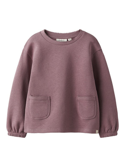 Lil' Atelier | Kilano Rut Loose Sweat | Nostalgia Rose - 5715730034700