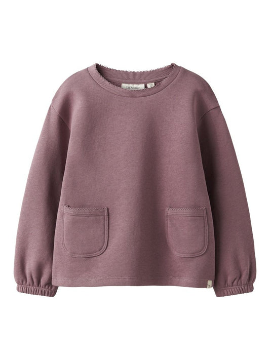 Lil' Atelier | Kilano Rut Loose Sweat | Nostalgia Rose - 5715730034700