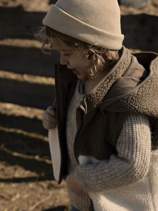 Lil' Atelier | Lajo Bodywarmer | Shitake - 5715727584720