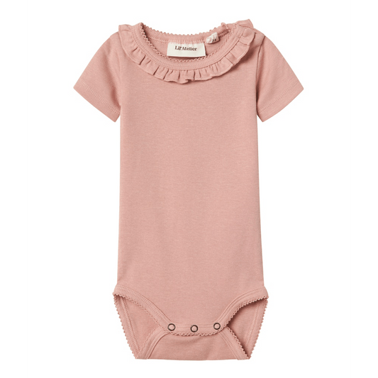Lil' Atelier | Lalo Tem Romper | Misty Rose - 5715677737719