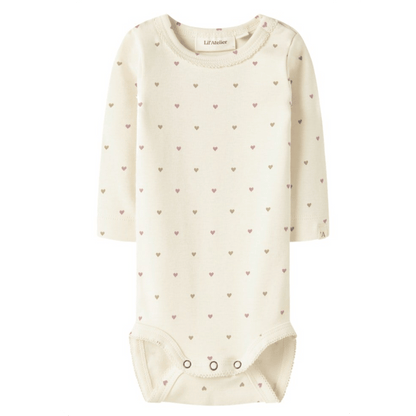 Lil' Atelier | Lalo Tig Romper | Turtledove - 5715829703395