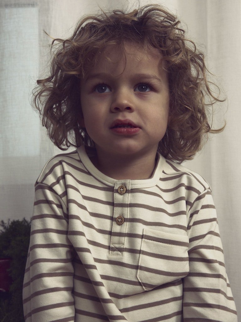 Lil' Atelier | Limia Nob Loose Top | Turtledove Sepia - 5715730033642