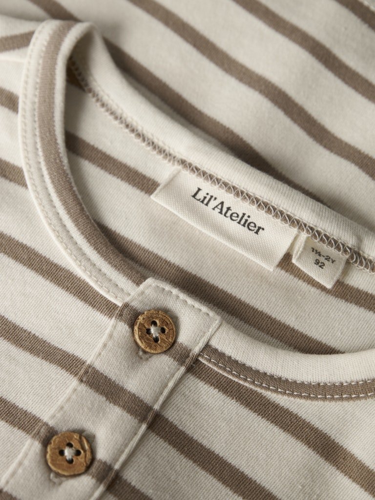 Lil' Atelier | Limia Nob Loose Top | Turtledove Sepia - 5715730033642