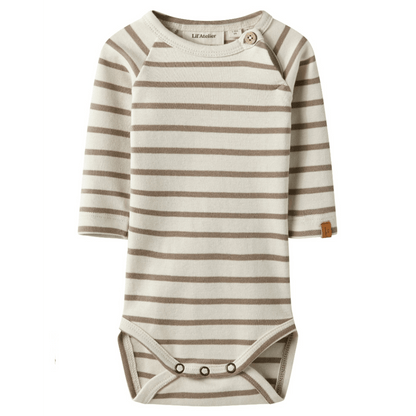 Lil' Atelier | Limia Romper | Turtledove Sepia - 5715730009333