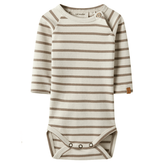 Lil' Atelier | Limia Romper | Turtledove Sepia - 5715730009333