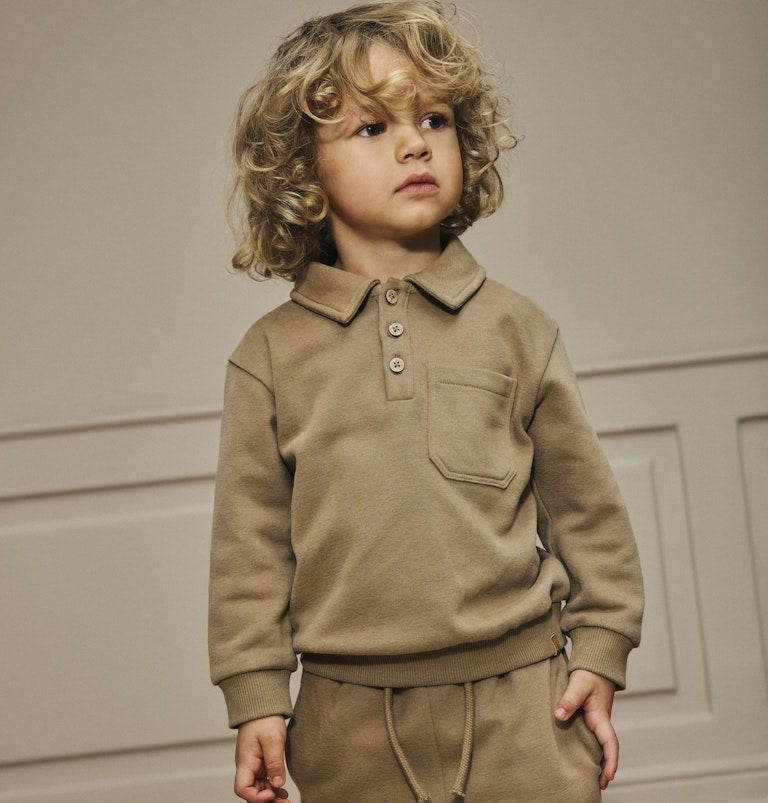 Lil' Atelier | London Roa Sweater | Sepia Tint - 5715724849815