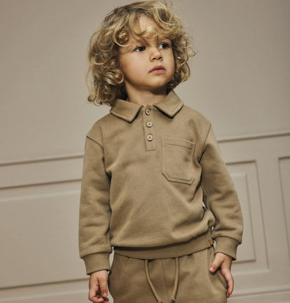 Lil' Atelier | London Roa Sweater | Sepia Tint - 5715724849815