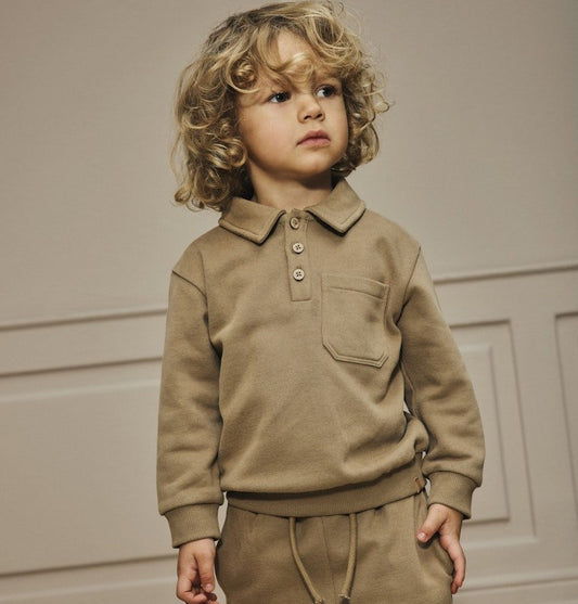 Lil' Atelier | London Roa Sweater | Sepia Tint - 5715724849815