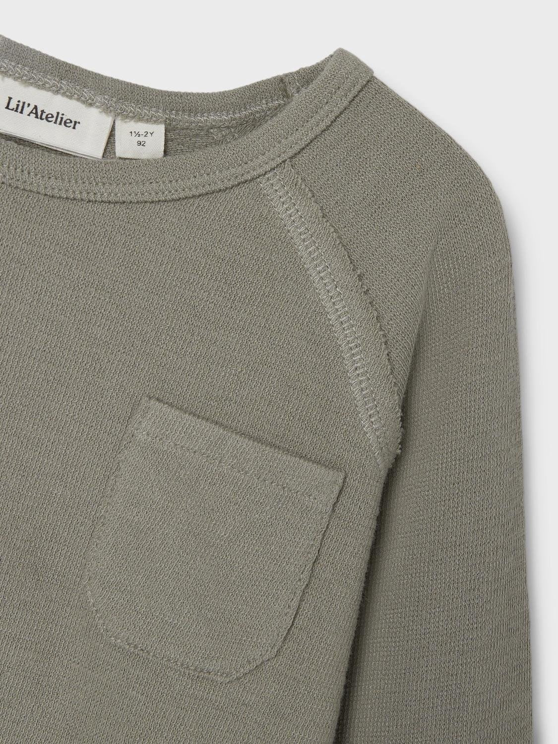 Lil 'Atelier | Long Sleeve Top | Dried Sage - 