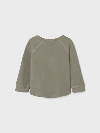 Lil 'Atelier | Long Sleeve Top | Dried Sage - 