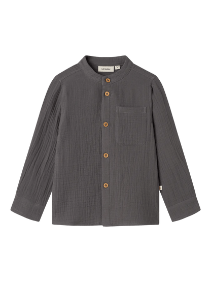 Lil' Atelier | Loros Blouse | Poppy Seed - 5715719749298