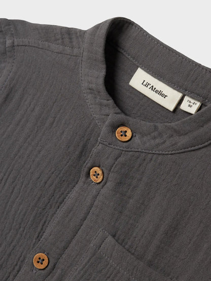 Lil' Atelier | Loros Blouse | Poppy Seed - 5715719749298