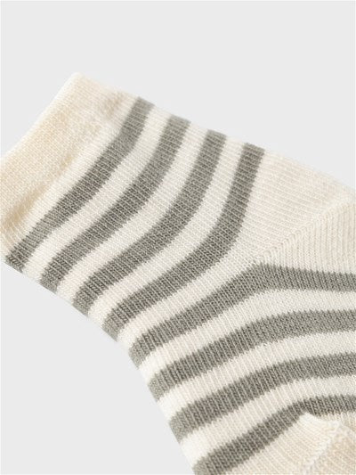 Lil 'Atelier | Love Stripe Sock | Dried Sage - 