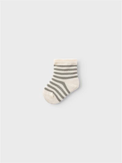 Lil 'Atelier | Love Stripe Sock | Dried Sage - 