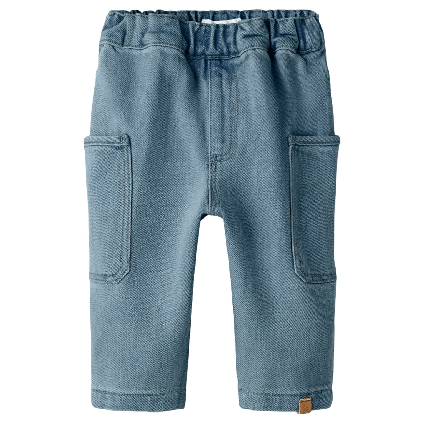Lil' Atelier | Lulia Baggy Denim Jeans Baby | Medium Blue Denim - 5715730129949