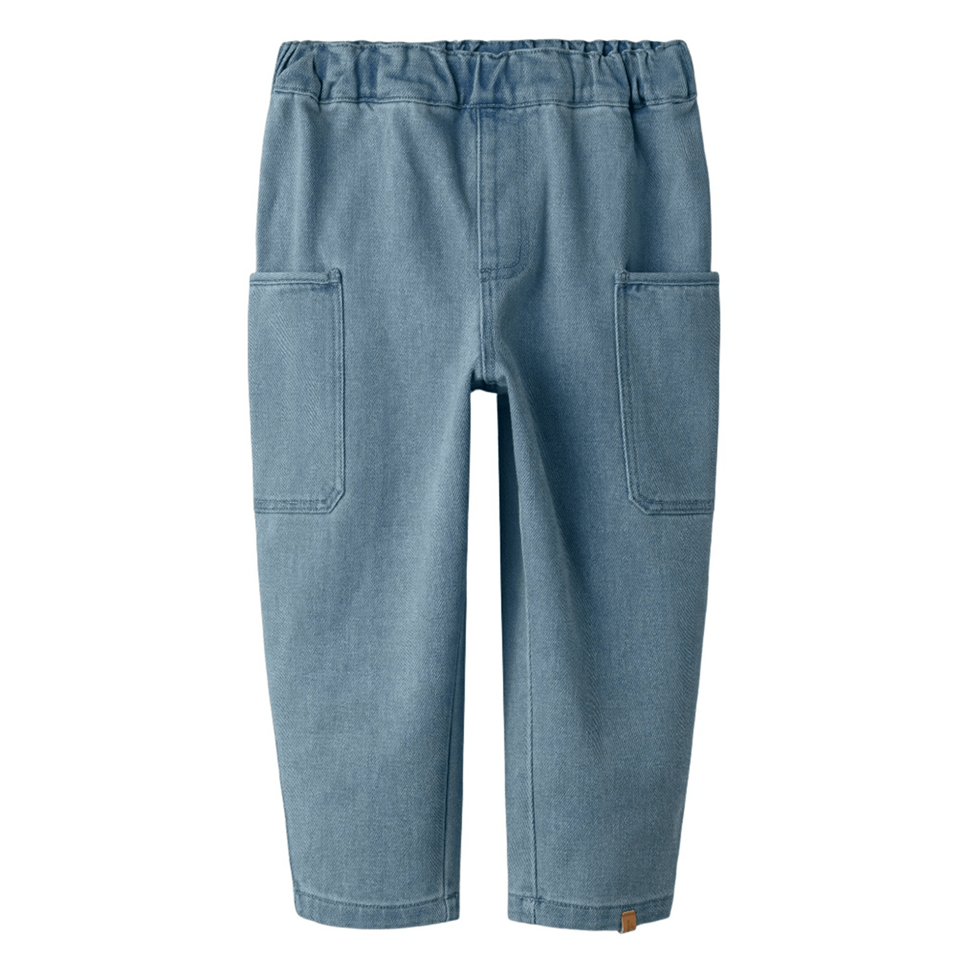 Lil' Atelier | Lulia Baggy Denim Jeans | Medium Blue Denim - 5715730129956