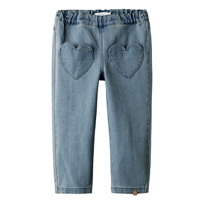 Lil' Atelier | Lulia Loose Denim Jeans | Medium Blue Denim - 5715730130112