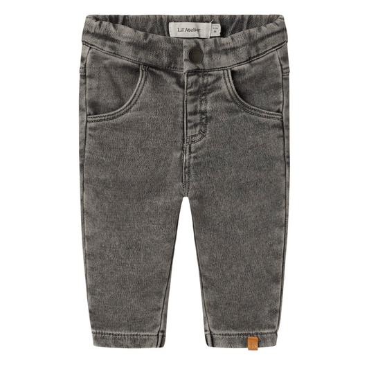 Lil' Atelier | Lulia Loose Jeans Baby | Medium Grey Denim - 5715719614121